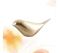 Adorabili figurine di uccelli in rame Sculture di ornamenti di animali Statue