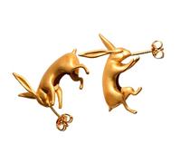 Adorabili orecchini a forma di coniglio alla moda a forma di animale accessori gioielli per uso quotidiano festa vacanza conie gioielli, One Size, come descritto, come descritto