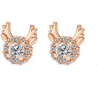 Adorabili Orecchini a Forma di Corna di Renna di Natale per Le Donne, Ragazze Adolescenti, Compleanno, Amici di Natale, regaloDurability