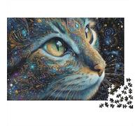 Adorabili puzzle di gatti. Un gioco stimolante pensato per adolescenti e adulti. Fantastico e divertente. Super impegnativo. 1000 pezzi (75x50 cm).