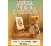 Adorable Animal Friends Coloring Book: Simple, Relaxing Pages with Cute Forest & Pet Animals