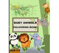 "Adorable Baby Animals: A Coloring Journey": "A Fun and Relaxing Coloring Book for Kids"