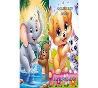 Adorable Baby Animals Colouring Book: Fun and Easy Animal Coloring Pages for Kids Ages 3-8 | Cute Baby Creatures to Spark Joy and Creativity