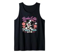 Adorable Border Collie Puppy Lover Idea for Moms Dog Canotta