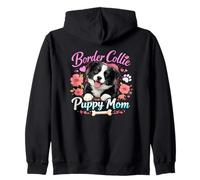 Adorable Border Collie Puppy Lover Idea for Moms Dog Felpa con Cappuccio