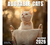 Adorable Cats Calendar 2026: Cute and Charming Feline Moments Captured Monthly