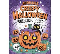 Adorable Creepy Halloween Coloring Book