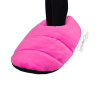 Adorable Design Electric Foot Warmer, USB Foot Heating Pad | Washable Heated Slippers, Foot Heat Wrap 38x38cm for Cold Weather, Home Indoors, Hot Pink, Coffee, Orange Color