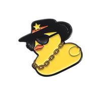 Adorable Designs - Spilla in metallo a forma di anatroccolo, perfetta per aggiungere un tocco di stravaganza in lega, Misura unica, come descritto