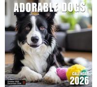 Adorable Dogs Calendar 2026: Delightful Dog Breeds and Their Sweet Personalities