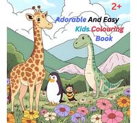 ADORABLE KIDS COLOURING BOOK : Easy & Unique, Simple 100 Pages colouring book