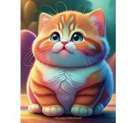 Adorable Kitten Notebook - 8.5 x 11 Wide-Ruled for Back-to-School Fun, 100 Pages of Purr-fect Organization