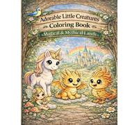 Adorable Little Creatures Coloring Book: Magical & Mythical Lands
