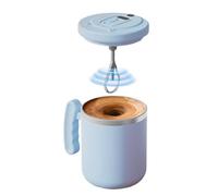 Adorable Magnetic Stirring Tazza, Automatic Magnetic Stirring Coffee Mug, Electric Cocoa Stirring Mug, Ricaricabile Coffee Mug, 400 ml Electric Stirring Coffee Cup, Kitchen Tool for Coffee, Milk,