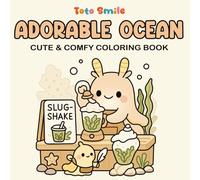 Adorable Ocean: A bold-outline, large-shape, easy-to-color book for adults & kids that lets you dive into an adorable ocean world of sea creatures, ... (Bold & Easy Coloring): Search & Find Fun