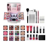 Adorable Professional Makeup Set, Full Makeup Kit, Makeup Brush Lipstick Full Kit Bundle, Complete Makeup Kit Set, Waterproof Professional Makeup Kit, Makeup Case Set for Casual Events and Parties