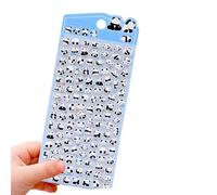 Adorable Puff Stickers for Adults Tiny Stickers for Scrapbooking Notebook Adorable Tiny Sticker for Scrapbooks