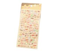 Adorable Puff Stickers for Adults Tiny Stickers for Scrapbooking Notebook Adorable Tiny Sticker for Scrapbooks