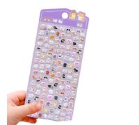 Adorable Puff Stickers for Adults Tiny Stickers for Scrapbooking Notebook Adorable Tiny Sticker for Scrapbooks