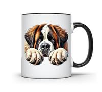 Adorable Saint Bernard Tazze Microonde Mug Con Manico Tazza Per Casa Cappuccino Tè 330Ml