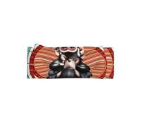 Adorable The Silent Monkey Print Baby Bow Headband - Fascia per capelli delicata - Morbida fascia elastica per capelli da principessa