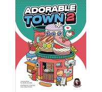 Adorable Town 2: Coloring Book for Adults & Teens: Featuring More Cute Designs of Little Creatures and Buildings from Lainie Dao's Adorable Town for Stress Relief & Relaxation
