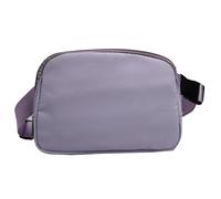 Adorable Waist Bag, Sturdy Nylon Belt Bag for Women and Man, Multifunctional Running Casual Waist Pack, Waterproof Lightweight Slim Belt Bag for Cell Phone, Keys, Wallet, Lavanda, Se référer au