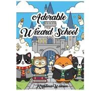 Adorable Wizard School: Cute Bubble Animals coloring Adventure