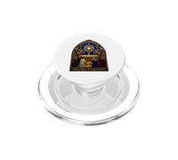 Adorazione eucaristica Cattedrale gotica Mosaico Opera d'arte PopSockets PopGrip per MagSafe