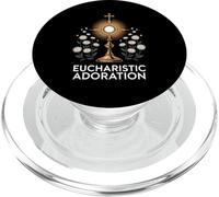 Adorazione Eucaristica Floreale Cattolica PopSockets PopGrip per MagSafe