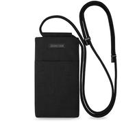 Adore June Borsa a tracolla Move compatibile con smartphone da 6 a 6,3 pollici (come iPhone 16e, iPhone 16 Pro, iPhone 16, iPhone 15 Pro, Galaxy S25, Galaxy S24), cinturino regolabile, colore nero