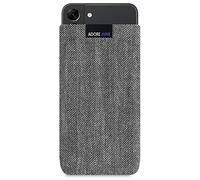 Adore June Business Custodia compatibile con Galaxy S25 Plus/Galaxy S24 Plus / S23 Plus / S22 Plus, Materiale Caratteristico con Display di Pulizia Effetto, Grigio/Nero