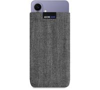 Adore June Business Custodia compatibile con Samsung Galaxy S26, Materiale Caratteristico con Display di Pulizia Effetto, Grigio/Nero