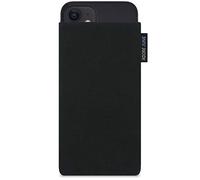 Adore June Custodia Classic Nero per iPhone 13/12 Mini, tessuto resistente, effetto pulizia
