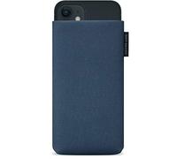 Adore June Custodia Classic Recycled Blue compatibile con iPhone 13 mini/iPhone 12 mini, Tessuto moderno in R-PES sostenibile. Prodotto in Europa