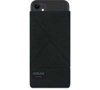 Adore June Triangle Custodia Compatibile con iPhone 11, Tessuto Resistente Display di Pulizia Effetto, Nero