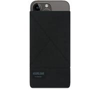 Adore June Triangle Custodia Compatibile con iPhone 14-15 Plus/iPhone 14-15 PRO Max, Tessuto Resistente Display di Pulizia Effetto, Nero