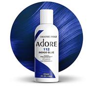 Adore Tinta per capelli semi-permanente brillante, 112 blu indaco