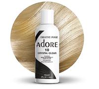 Adore, Tinta per capelli semi-permanente brillante, colore: 10 crystal clear