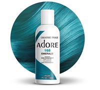 Adore, Tinta per capelli semi-permanente brillante, colore: 168 smeraldo