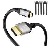 Adoreen Cavo adattatore da USB C a HDMI 2K 4K a 60 Hz, 1,8 m, sottile HDR tipo C 3.1 a HDMI 2.0, cavo adattatore Thunderbolt 3/4 per MacBook, iPhone 16/15, iPad, Galaxy, superficie, monitor TV +