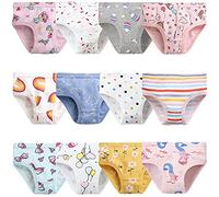Adorel Slip Mutandine Cotone Culotte Intimo Bambine Confezione da 12 Palloncino 2-3 Anni (Dimensioni del Produttore 100)