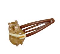 Adorkable Cartoon Clip di Capelli Bella Roditori Capybaras Forcine Barrettes Ragazze Forcine per Capelli Anni 2000 Trend Resina