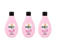 Adorn Caring Shampoo Glossy per Capelli Lisci, Set 3 Flaconi da 250ml, Formula Lucidante, Effetto Anticrespo