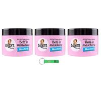 Adorn Maschera Ristrutturante e Riparatrice - Maschera per capelli - effetto ristrutturante e riparatore 300 ml + portachiavi Beni Culinari gratuito