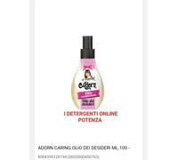 Adorn Olio Dei Desideri Olio Multifunzione Per Capelli 100 Ml