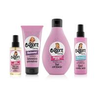 Adorn Set con Shampoo 250 ml, Balsamo 200 ml, Leave in 150 ml, Olio 100 ml