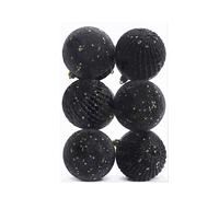 Adorna il tuo albero con bellezza set di 12 palline di Natale con paillettes sci