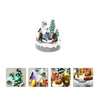 Adornamento della scena di natale della casa di natale dell'ardore della casa