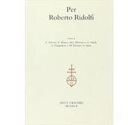 Adorno,F. Branca,V. Minicucci,M.J. - Per Roberto Ridolfi.